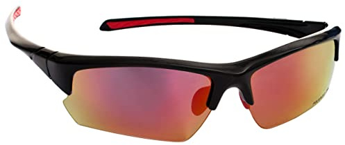Trespass Falconpro Polarized Sports Sunglasses For Mens & Womens Red Lense