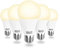 Aigostar LED E27 11W Warmweiß Leuchtmittel Licht 3000K 1060Lumen Birnen Abstrahlwinkel 280 Grad CRI ≥ 80 Kugel Lampe 5er Verpack