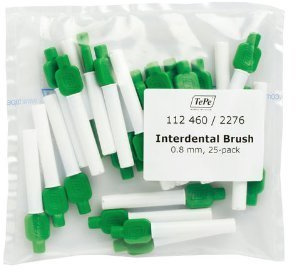 Tepe Green Interdental Brush 0.8Mm 25 Pack by TePe Oral Health Care, Inc.