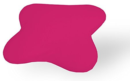 Dukal | Ersatzbezug für Ombracio/All Around Schlafkissen von Tempur | aus hochwertigem DOPPEL-Jersey | 100% Baumwolle | Farbe: fuchsia