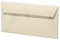 ARTOZ 25x Briefumschläge DIN Lang Chamois 100 g/m² selbstklebend - DL 224x114 mm - Kuvert ohne Fenster - Umschläge mit Haftklebung Abziehstreifen