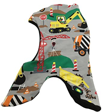 Schlupfmütze Baustelle, verschiedene Farben, auch gefüttert