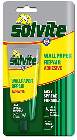 Solvite Wallpaper Repair Adhesive Tube Ref 1574678, 56 g (4)