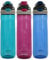 Contigo Ashland-Wasserflasche mit Auto-Ausguß, 710 ml, Monaco, B079YTF3TW, Monaco, Scuba & Very Berry 3-pack, 3-Pack