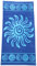 Dreams Strandhandtuch Sunny Days Ägyptische Baumwolle buntgewebt 180x90 cm 180x90 cm Sonne blau