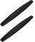 Packung mit 2, WeFoonLo Universal Rubber Antikollision Car Ecke Stoßschutz Protector Anti-Scratch Streifen Aufkleber