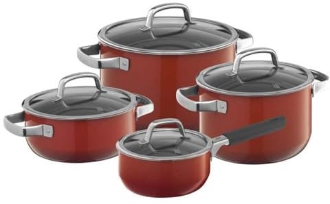 WMF Topf-Set 4tlg. FUSIONTEC Red 0515035290