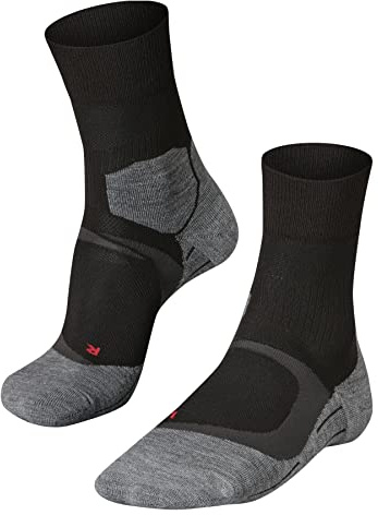 FALKE Damen Laufsocken RU4 Endurance Cool W SO Funktionsgarn Antiblasen 1 Paar, Schwarz (Black-Mix 3010), 37-38