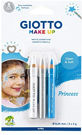 Giotto Tris Matite Principessa Trucchi per Bambini (FILA, 473400)