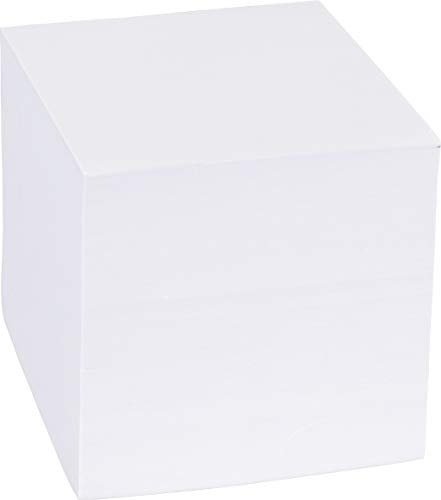 König & Ebhardt 8601010 Ersatzeinlage für Zettelbox (9 x 9 x 9 cm, 700 Blatt) weiß (12 Stück)