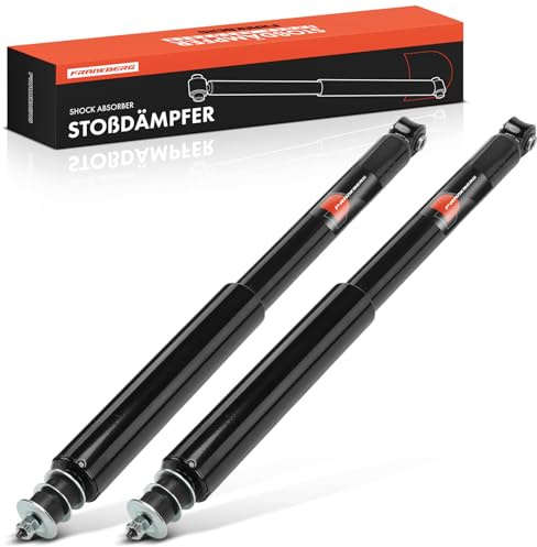 Frankberg 2x Stossdämpfer Stoßdämpfer Hinten 571mm Gasdruck 436054 | Kompatibel mit Nexia Stufenheck, Lanos KLAT, Kadett D 32 37 39 42, Vectra A CC J89, Kadett D 31-34 41-44