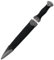 Daga Antigua S0238 Negro/níquel | Cuchillo-puñal templario histórico de coleccionista con Vaina. Colección de artículos Antiguos…