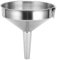 Embudo de Acero Inoxidable, Embudo de Cocina Grueso de Grado Alimenticio Grande para Uso en la Cocina Botellas de Llenado Frasco para Cocinar (13 cm)