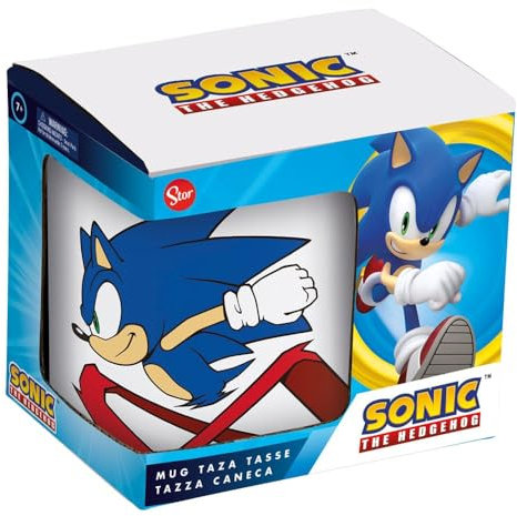 Sonic – Taza Sonic Rolling The Hedgehog, 325 ml