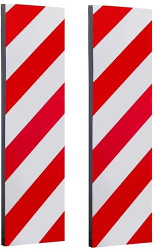 AUTOZOCO Protectores de Espuma Adhesivo para Garaje, Protector Columnas Garage, Protector Esquinas Garaje, Protector Puertas y paragolpes Coche, Protege carrocería Coche, 50 cm x 10 cm, 2 Unidades