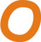 Kleckerliese Alphabet Buchstaben 10cm selbstklebende Aufkleber Wand Fenster Tür Boote Auto Kinderzimmer STICKER O - Höhe 10cm, Farbe Orange