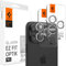 Spigen GLAStR EZ-Fit Optik PRO Kamera-Objektiv-Displayschutzfolie für iPhone 15 Pro Max und iPhone 15 Pro, iPhone 14 Pro Max/iPhone 14 Pro, kristallklar, 2 Stück, AGL06914