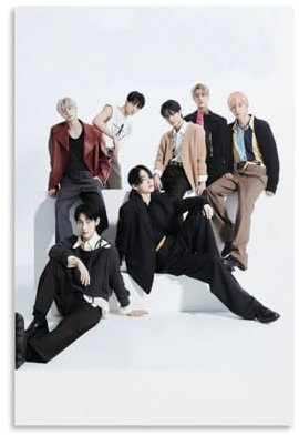 MNABSO ENHYPEN Star Fan Art Wandkunst Bilddruck Moderne Familienzimmer Dekor 08x12inch(20x30cm)