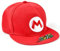 Cartoon Baseball Kappe,Baseball Caps für Kinder,Stickerei Baseballmütze,Schirmmütze Kinder,Karikatur Verstellbar Sport Kappe für Teenager Erwachsene(Rot)