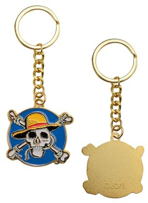 Cinereplicas One Piece - Luffy Schlüsselanhänger - 10 * 3.8 cm - Offizielle Lizenz