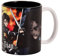 Elbenwald Attack on Titan tazza con Levi Ackermann Stagione 4 design stampato a tutto tondo - Capacità 320 ml Altezza 9 cm - Ceramica nera