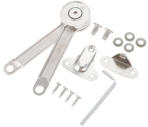 ANDRESLAD 1 Set Verstellbare Deckelstützscharnier Für öbel Scharnier Zum Offenhalten Von Klappen Und Türen Türöffnungsmechanismus Für Schrank Und Küchenschrank