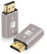AXFEE 2.1 Adaptateur HDMI 8K, 2 Paquet Adaptateur HDMI mâle vers HDMI Femelle, Compatible avec Ordinateurs portables, tablettes, caméscopes, moniteurs et téléviseurs 8K@60Hz, 4K@120Hz