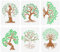 Grandes Pochoirs pour la Peinture, Pochoirs Muraux pour les Loisirs Créatifs Modèles d'Art Réutilisables pour Peindre Sur Bois Toile Sol Mur Carrelage Tissu Meubles (Arbre de Vie)