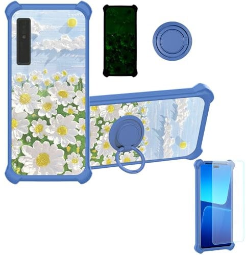 bojioderf Funda Compatible para Onyx Boox Palma 2 ePaper eReader Funda Case Carcasa Soporte Cover [con 9H Dureza HD Protector Pantalla] PC + Silicona Soporte YGL-CJ