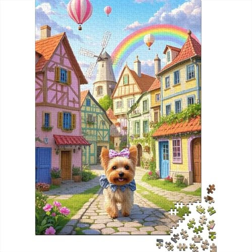 Yorkshire Terrier: A 1000 Piece Puzzle Expedition - Dive Into Wooden Pieces, Unleash Creativity And Learning - Fun for Every Age