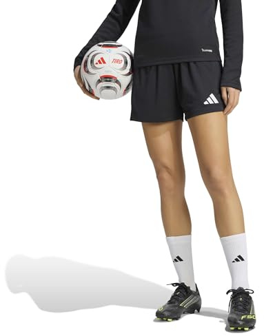 adidas Women's Entrada26 Training Shorts Women, Black/White, X-Large