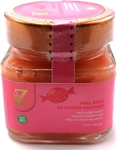 Miele Rosa di Rosina Selvatica della Russia – 160g | Un Tesoro Raro e Unico di Altai
