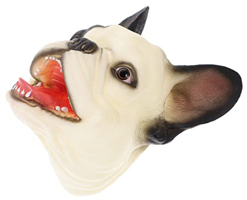 LRXIYODE French Puppet Dog Head Puppet for Boys and Girls Educational Toy Soft Toy