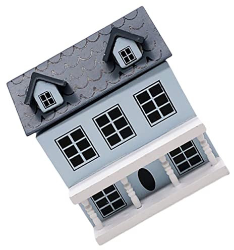 Warmhm Miniatur Haus Villa Modell Holz Haus Dekor Puppenhaus Mini-holzhaus Bausatz Für Puppenhaus