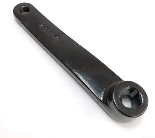 Yuanpgky Fahrradkurbel, 170 mm, quadratisches Tretlager, kompatibel mit linker oder rechter Seite, Indoor-Fahrräder (rechts)