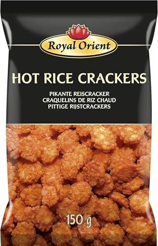 ROYAL ORIENT Pointus Riz Crackers 0.15 kg 1 Unité (Lot de 5)