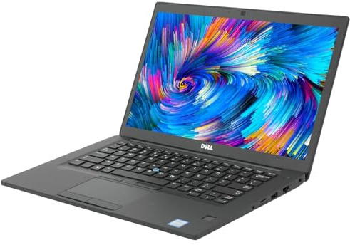Dell Latitude 7480 Ordinateur Portable Professionnel, 14 HD (1366x768), Intel Core i5-7200U, 8Go de RAM, SSD 256Go, Clavier QWERTY américain, Windows 11 Pro (reconditionné)