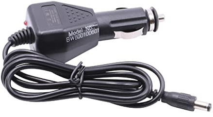 vhbw KFZ-Ladekabel kompatibel mit Dell Inspiron Mini 12 Notebook - 12V Ladegerät Schwarz 1,6 A