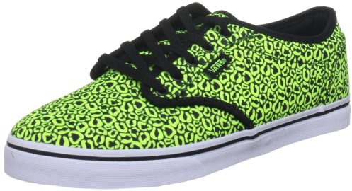 Vans Women's Atwood Low Neon Yellow/Black Trainer VNJO7IJ 5 UK