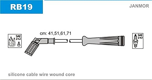 Janmor RB19 Zündleitungssatz