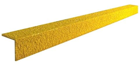 COBA Europe GRP070004N 1 m x 55 mm COBAGriP Stair Nosing - Yellow