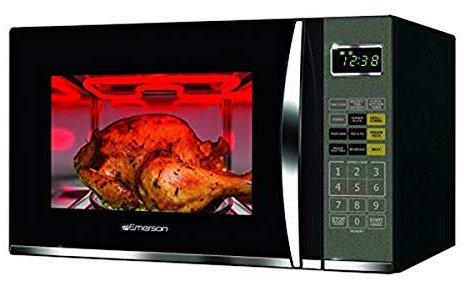 Emerson Radio MWG9115SB forno a microonde Piano di lavoro Microonde con grill 34 L 1100 W Nero, Acciaio inossidabile