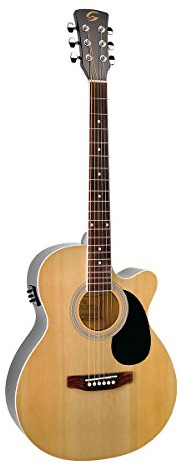 CHITARRA ACUSTICA SOUNDSATION YELLOWSTONE-MJCE-NT