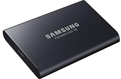 Samsung Memorie T5 da 1 TB, USB 3.1 Gen 2, SSD Esterno Portatile, Nero (MU-PA1T0B)