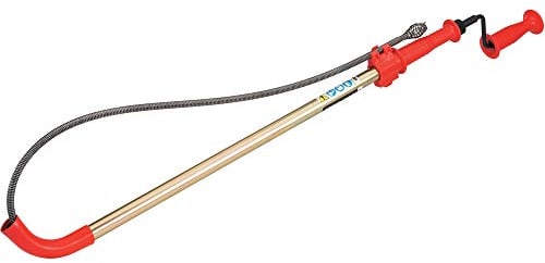 RIDGID 56658 Stasatore per WC Modello K-6P con trivella a bulbo