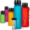 720°DGREE Gourde d'Eau 350ml “uberBottle“ +Fruit-Infuseur, softTouch - Sans BPA, Anti-fuite - Bouteille, water bottle idéale pour Enfants, École, Sport, Randonnée, Camping, Université, Voyage, Travail