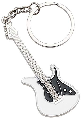 keepdrum E-Gitarre Schlüsselanhänger aus Metall