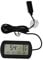Thermometer Hygrometer Monitor Gauge, Reptile Amphibian Tank Thermometer Hygrometer with Remote Probes Egg Incubator Max Min Temperature Humidity LCD Display Digital