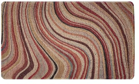 Nicoman Spaghetti Doormat, Dirt-Trapper, Barrier Door Mats-(Candy, 75x44cm)
