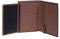 Hexagona - Portefeuille européen 2 Volets Stop RFID - Compatible Cartes de crédit, CNI et permis de Conduire - pour Homme - Collection Dandy - Marron - en Cuir